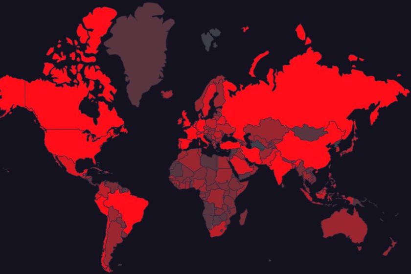 Nemzetközi és magyar koronavírus térkép